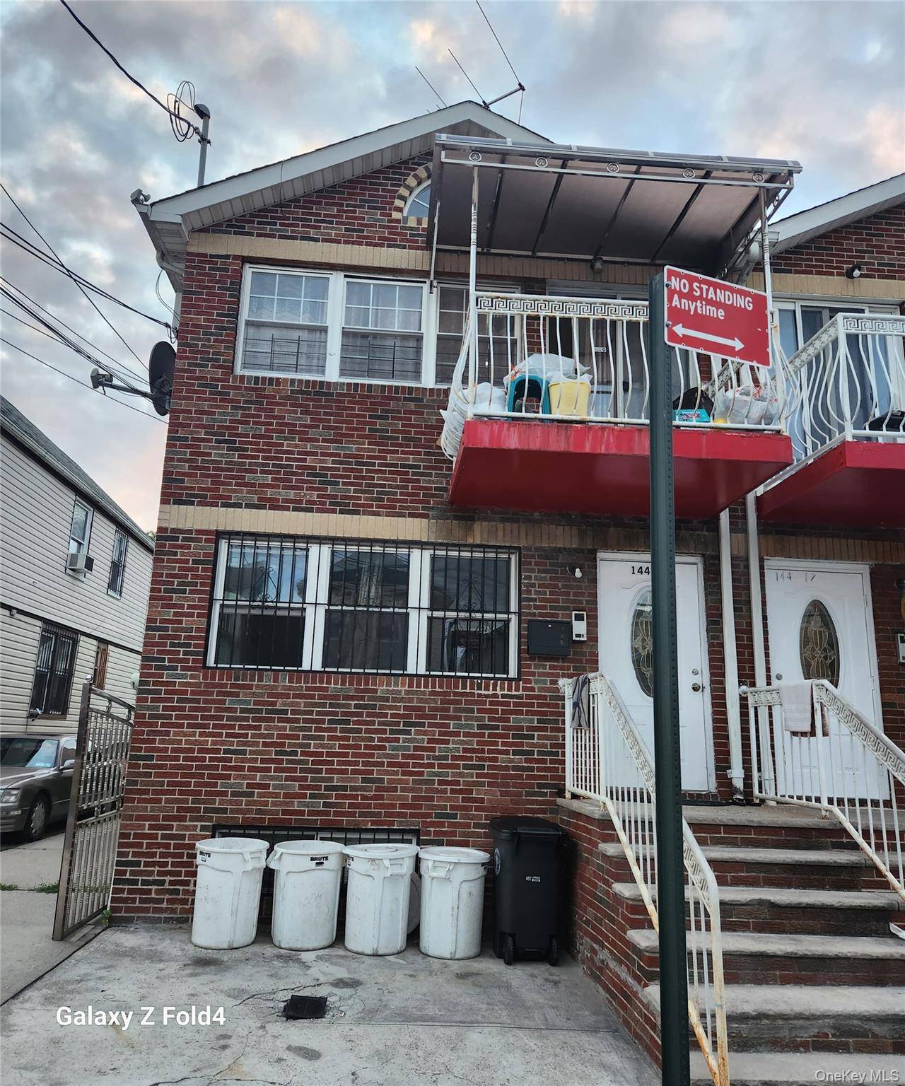 this is the good opportunity multi family house 6 bed 5 bath 2 balcony parking 2024 build font brick semi detest full finish basement.