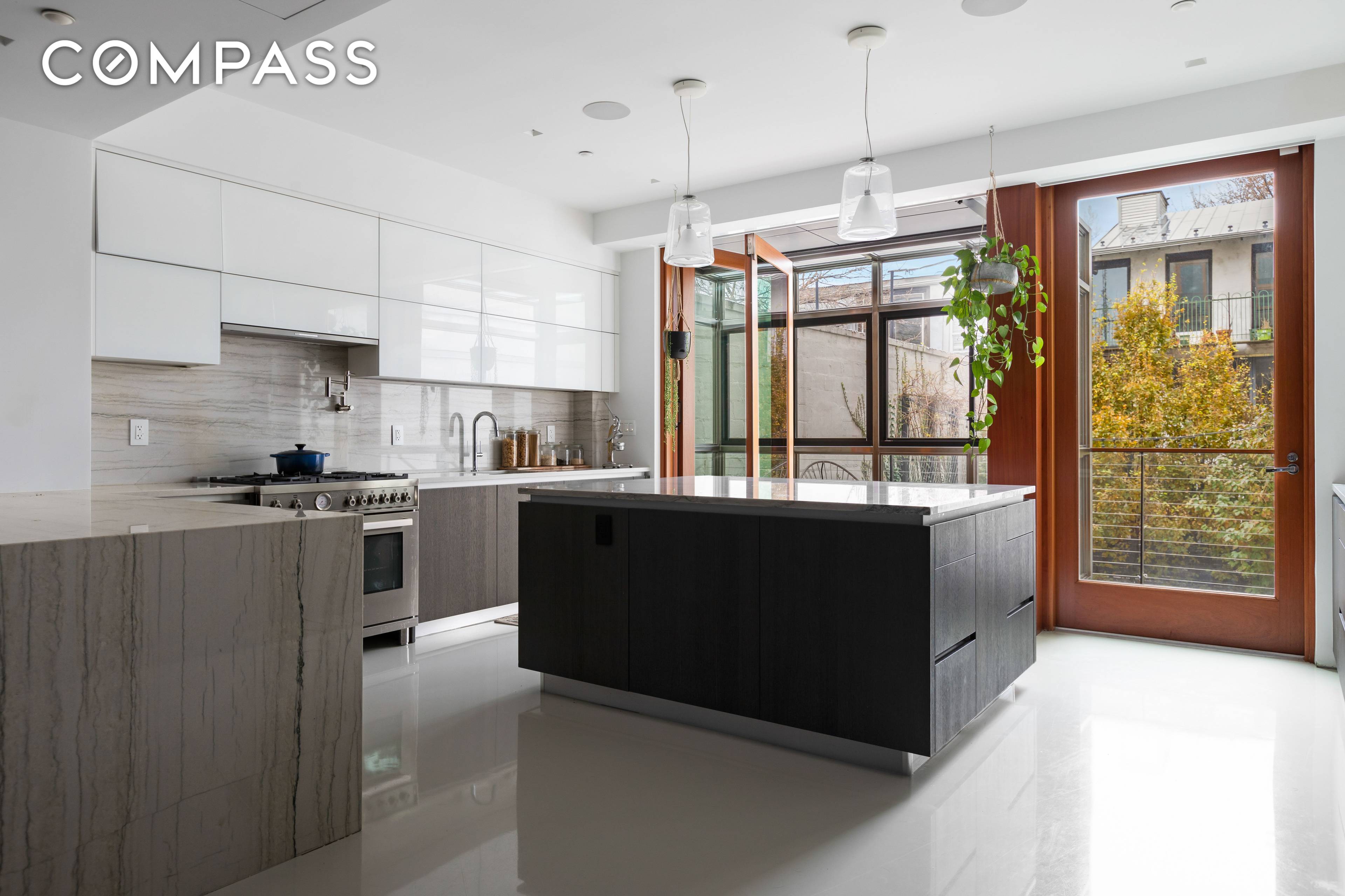 Set on a coveted cobblestone street in prime Red Hook rests this sleek 2017 built, 4 story townhouse offering beautiful views and modern luxuries beyond compare.