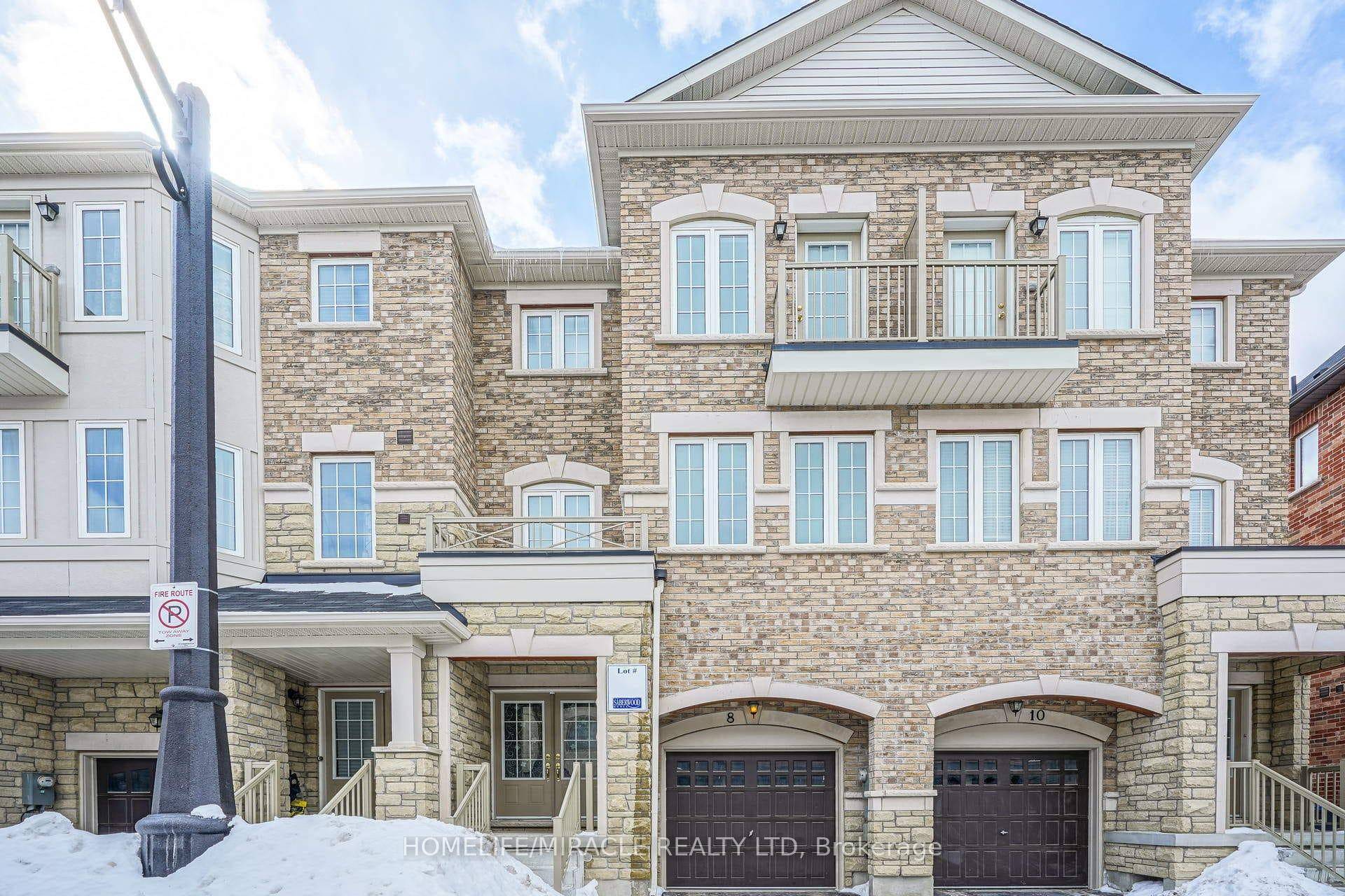 Available from June 1st This beautiful 3 bedroom, 3 washroom townhouse offers bright, open concept living in a prime location near schools, parks, Hwy 410 and transit.