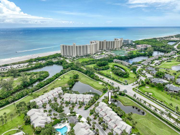 Available Off Season 3500 month Steps from turquoise Jupiter Beach lies this stunning 2 level condo !