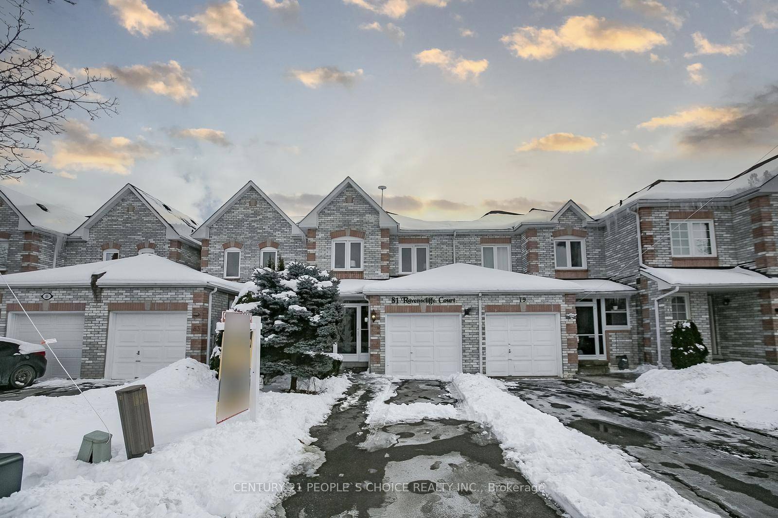 This beautiful freehold townhouse boasts excellent curb appeal and offers 3 bedrooms, 3 bathrooms, 2 full washrooms on 2nd floor and a fully finished Look out basement.