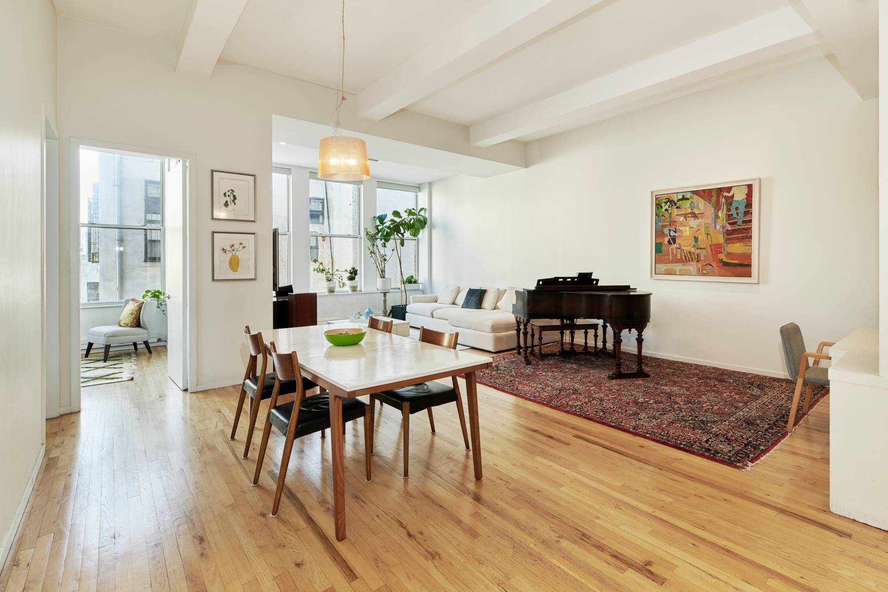 This approx 1, 525 sq ft sun filled 24 hour doorman 3 bedroom 2 Bath loft, with 11 8 ceilings, wraps the south east corner of the sought after Forward ...