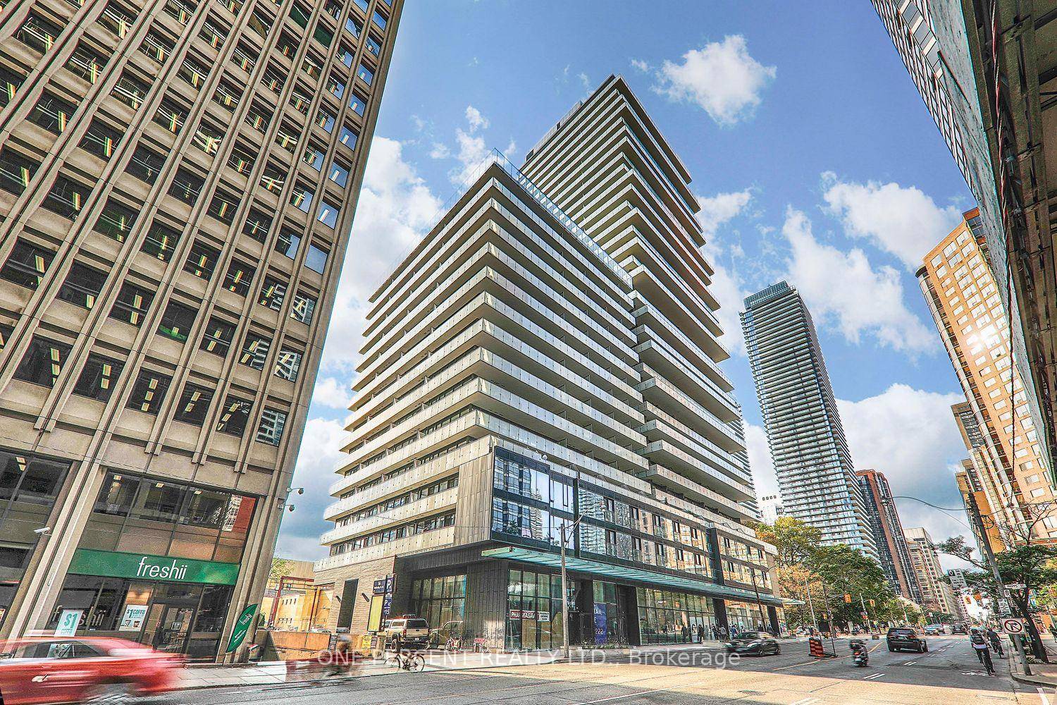 Fully furnished High floor corner 2 bedroom 2 bathroom suite features designer kitchen cabinetry with stainless steel appliances, Located Right Next To The Campus Of U Of T And Steps ...