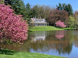 Elegant shingle style 4 5 bedroom country cottage on secluded pond.