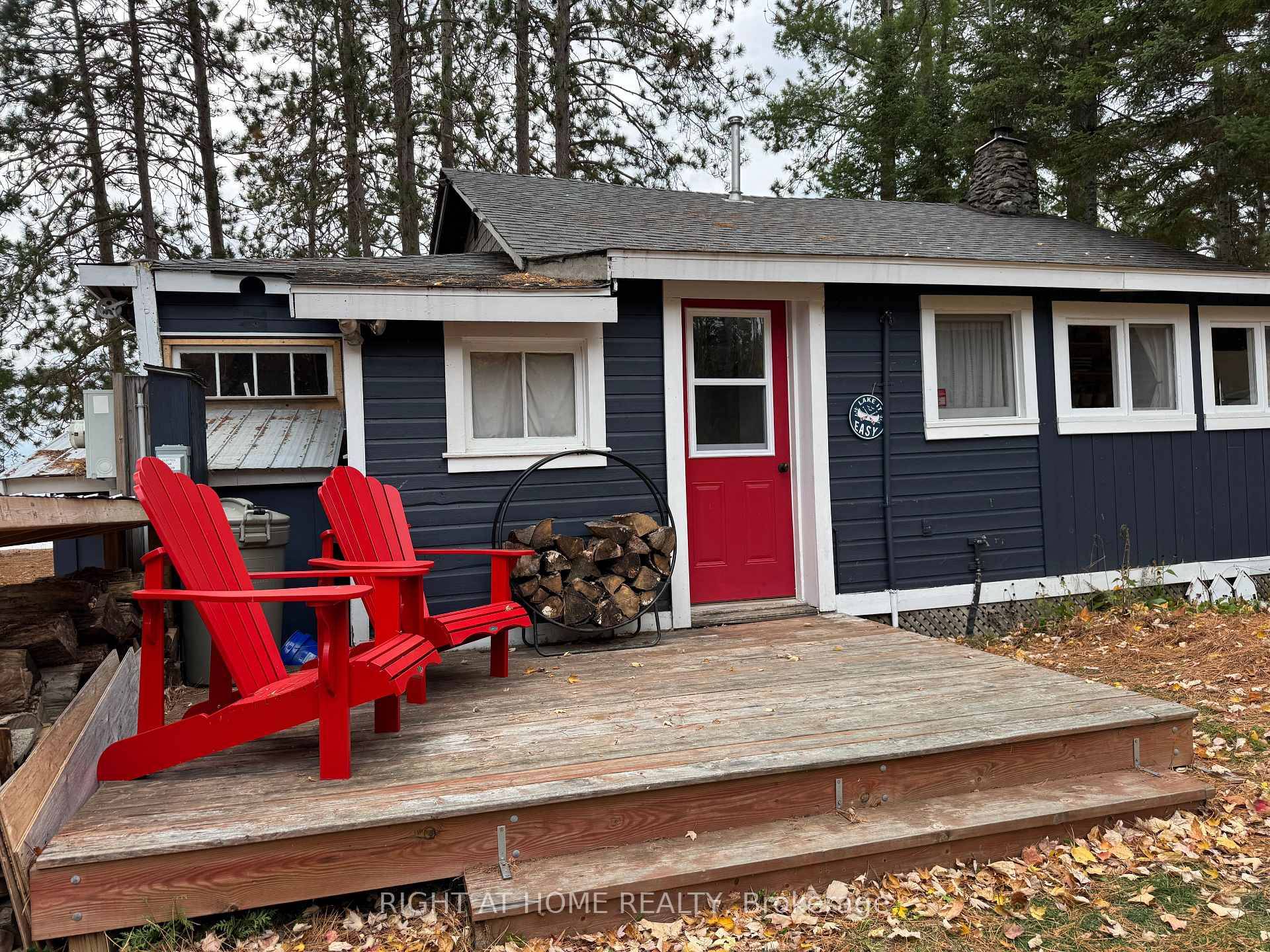 Rare opportunity to own 150 feet of west facing beachfront on beautiful Round Lake !