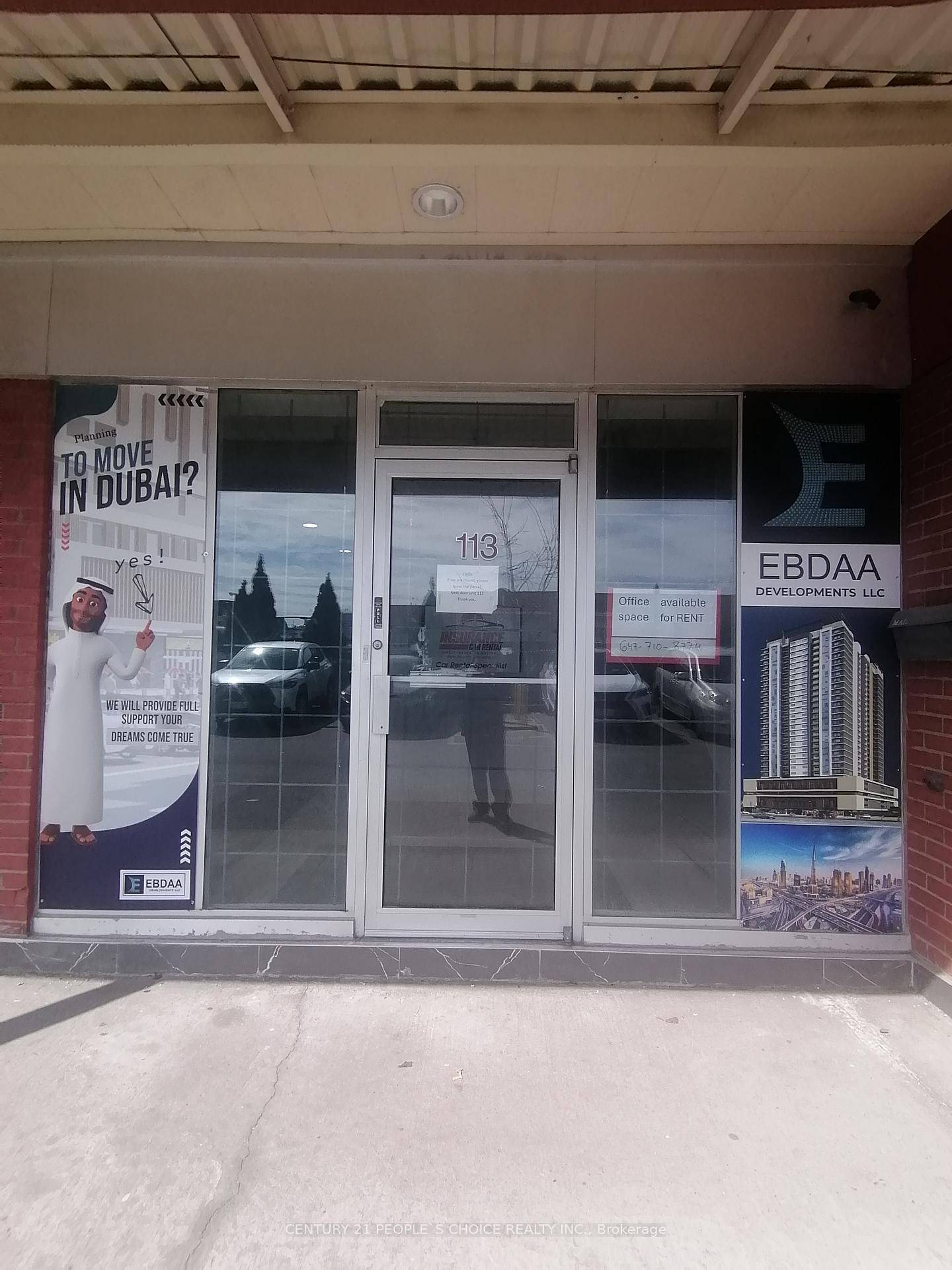 Brand new Office Rooms For Rent, Room 1 Available Immediately In North Etobicoke on 2nd floor with reception area.