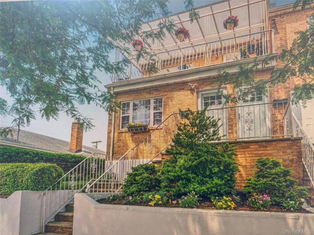 This Property vacant is Legal 2 Family Semi Detached Brick frame 1st Floor feature.