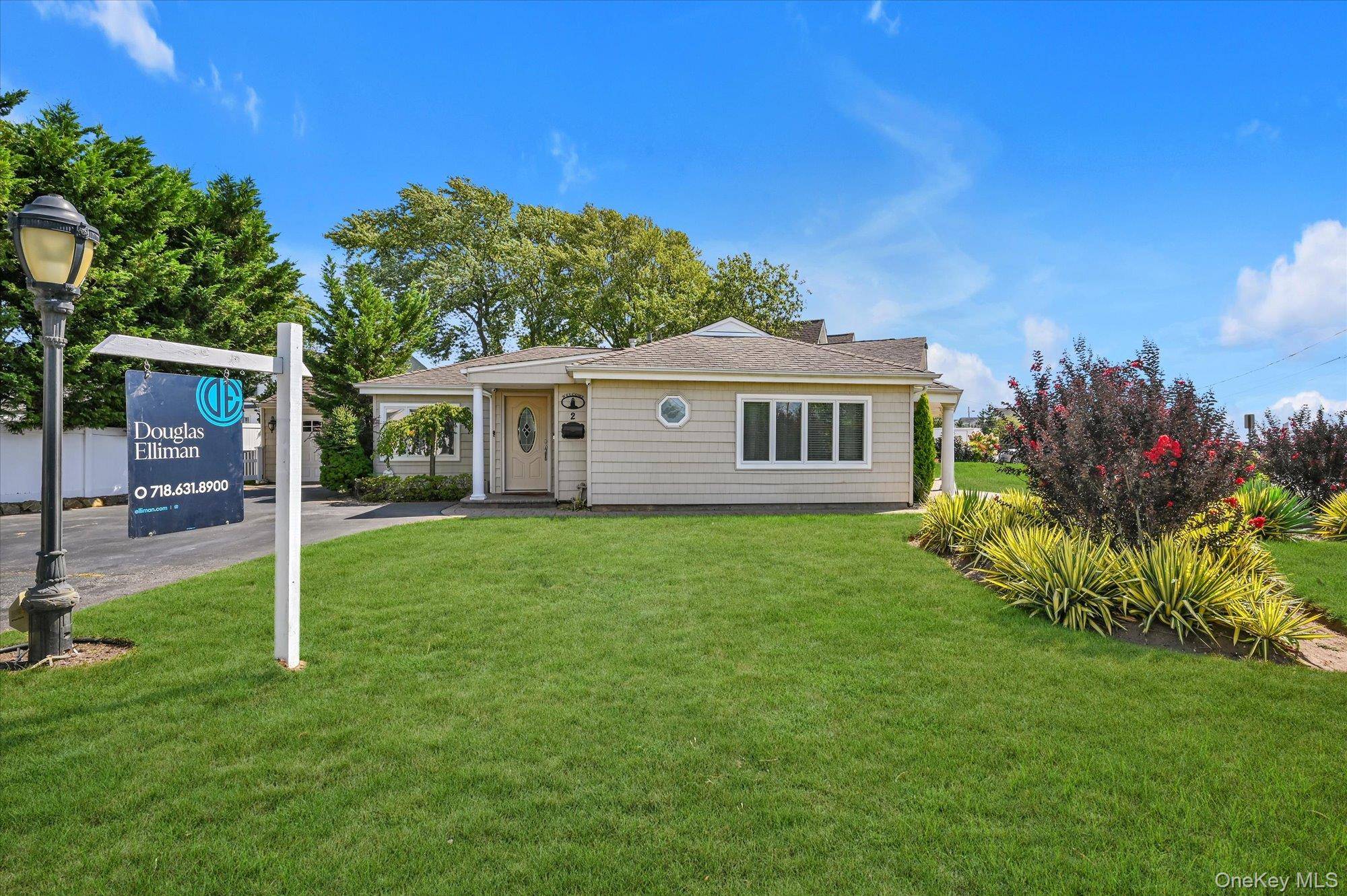 Welcome to this immaculate corner ranch home with water view, offering 3 generously sized bedrooms and 2 renovated bathrooms in a bright, open layout.