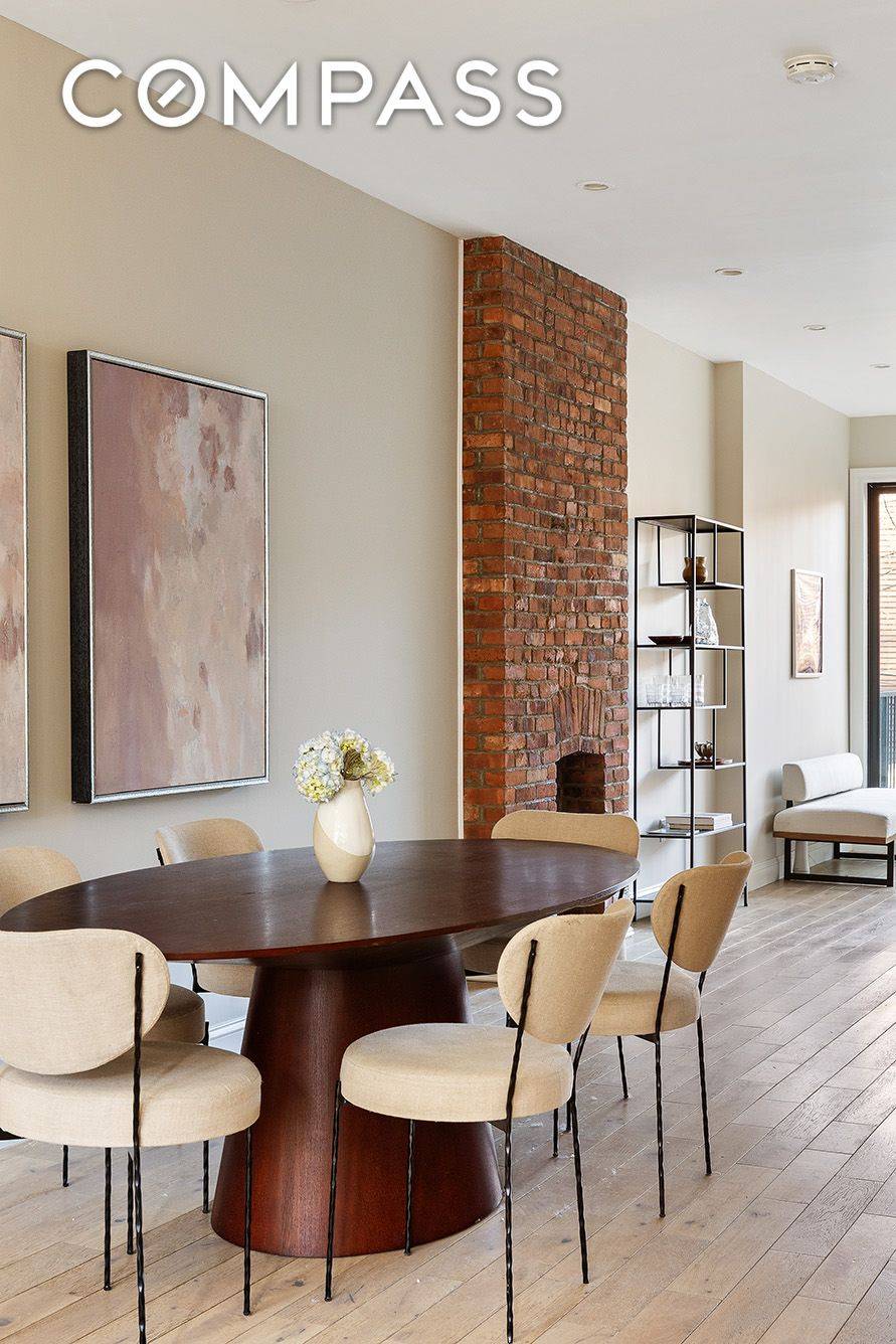 A beautiful three story, two family, brick townhouse nestled in between the border of Bushwick and Bedford Stuyvesant.
