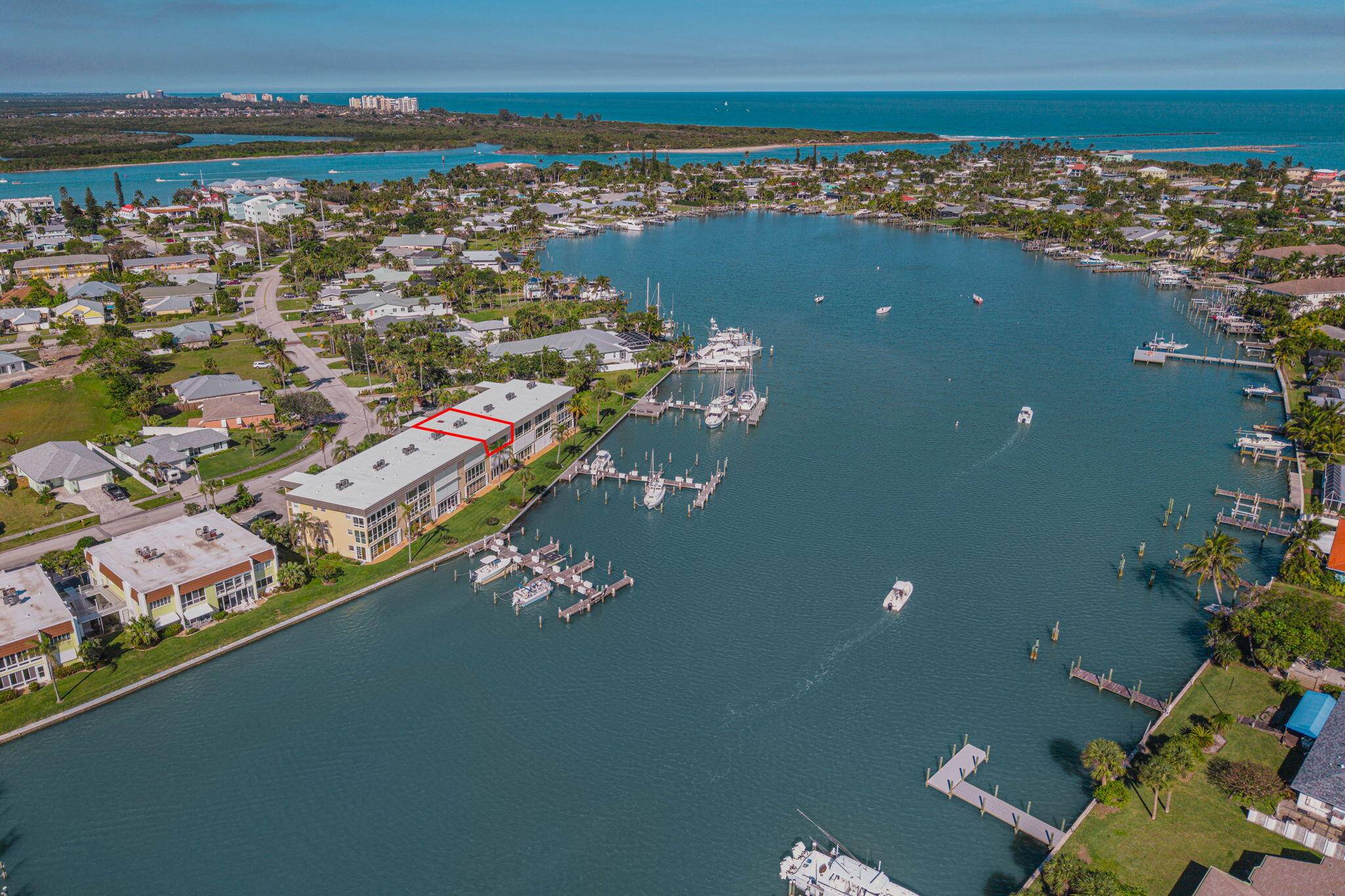 Enjoy Spectacular Intercoastal Marina views from this Penthouse unit.