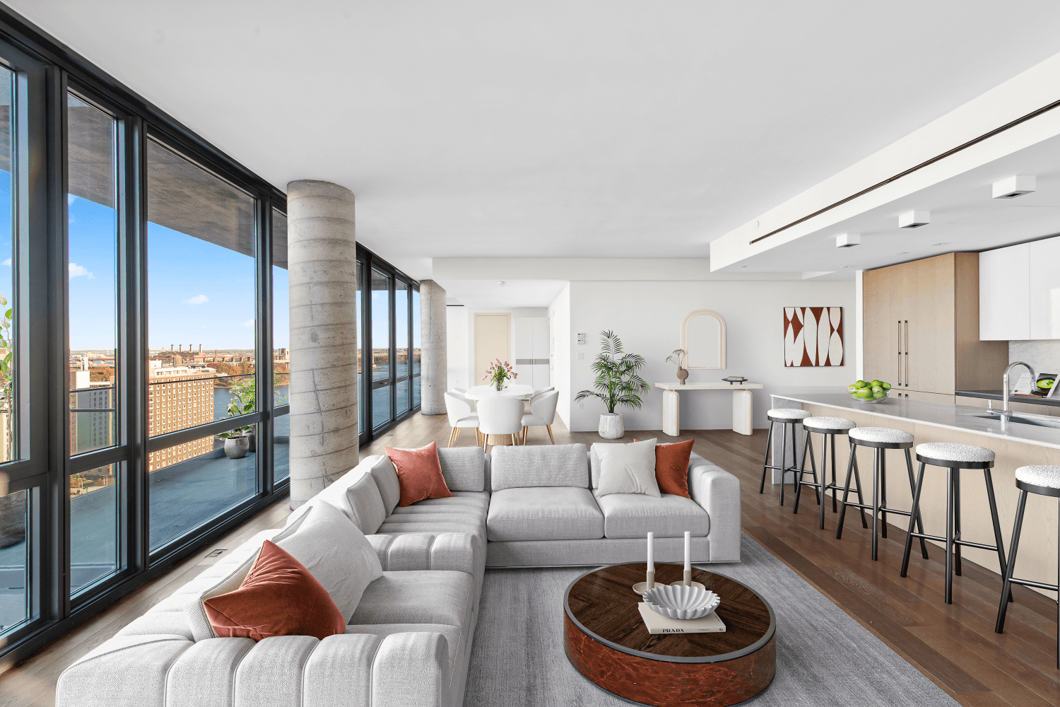 Sublime Full Floor Penthouse Rental w Private Rooftop Terrace Welcome to the pinnacle of Yorkville luxury in this full floor penthouse with 3 bedrooms, 3 bathroom, 2 balconies, and a ...
