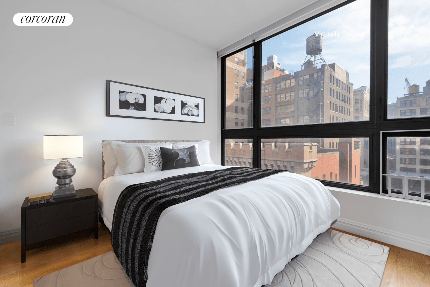 Welcome to apartment 6A at The Davos Condominium, 143 West 30th Street.