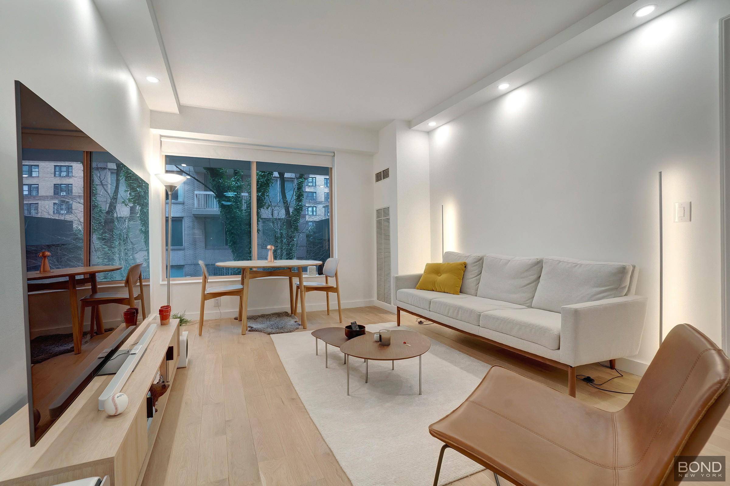 Beautifully updated and sweetly renovated condo light and bright and cheerful for modern comfort.