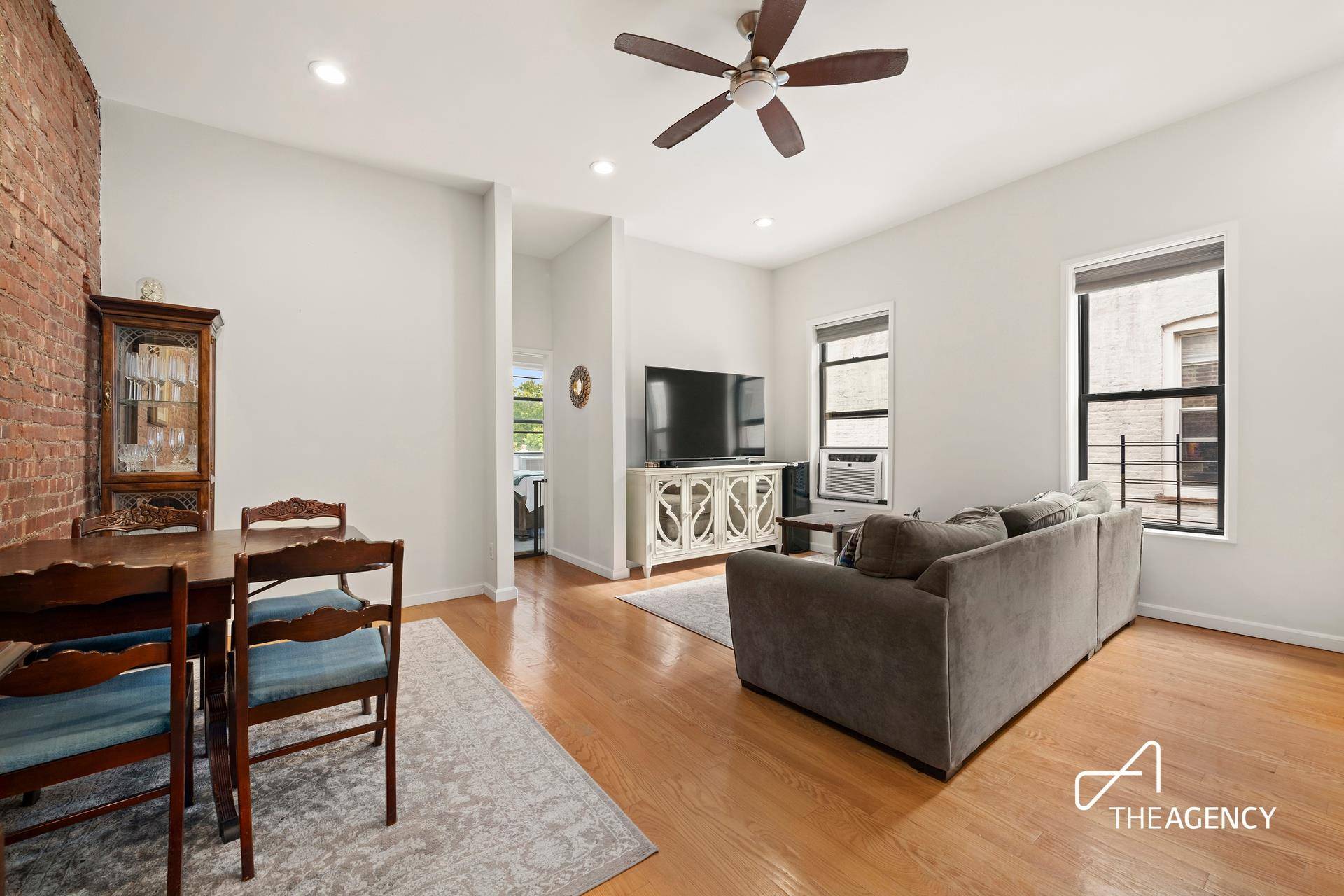 Charming Park Slope two bedroom with in unit washer and dryer !