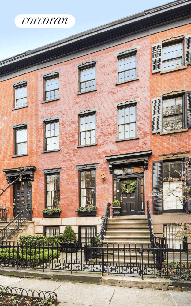 On Bank Street which is a quintessential Greenwich Village Street named for the Bank of New York, founded by Alexander Hamilton sits this charming townhouse has just undergone a triple ...