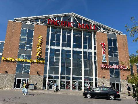 Famous Pacific Mall with tourism attraction.