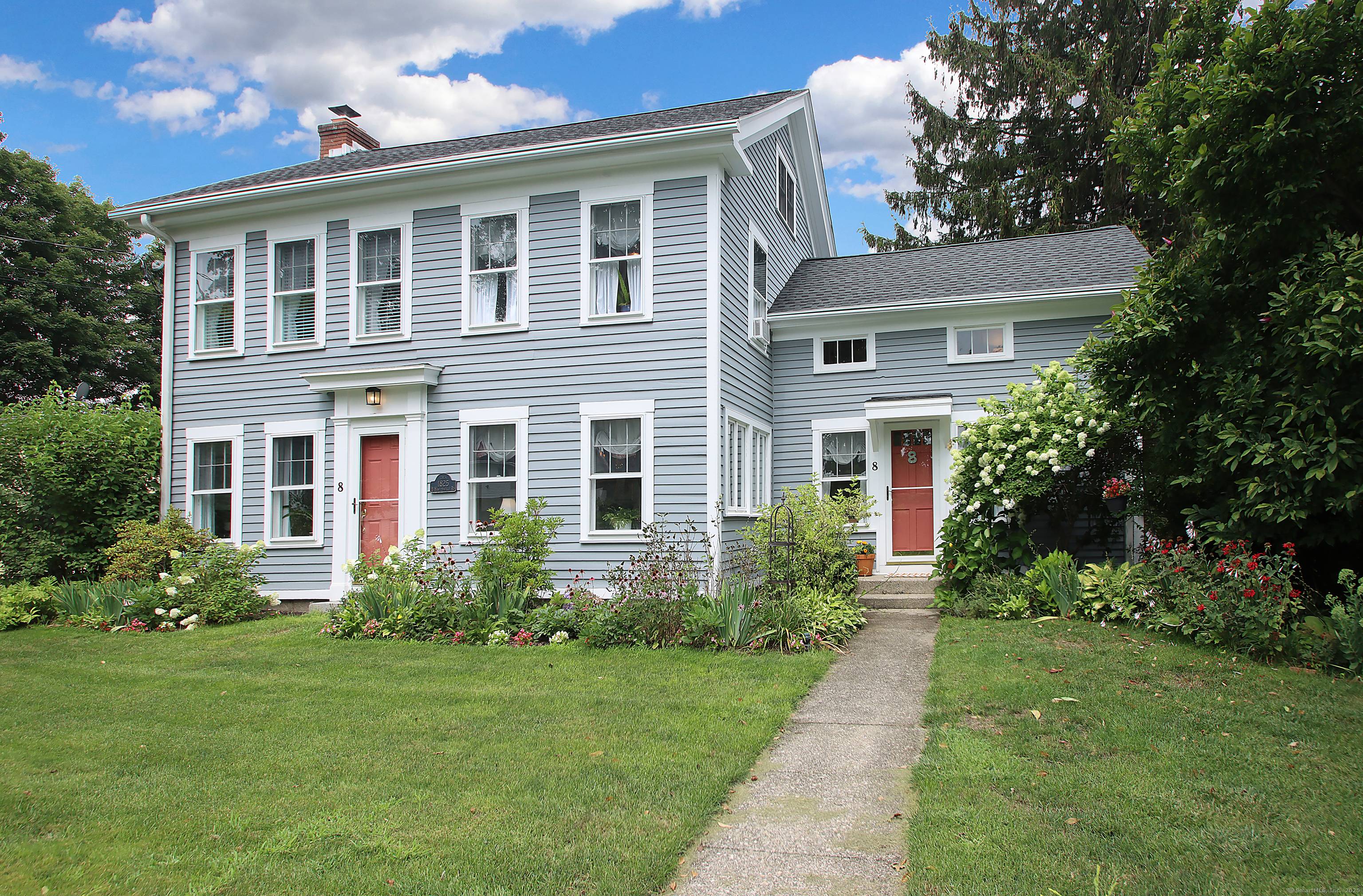 Step into history with this beautifully restored vintage farmhouse, the Martin Kellogg Osborn House, located in Bethel's historic district.
