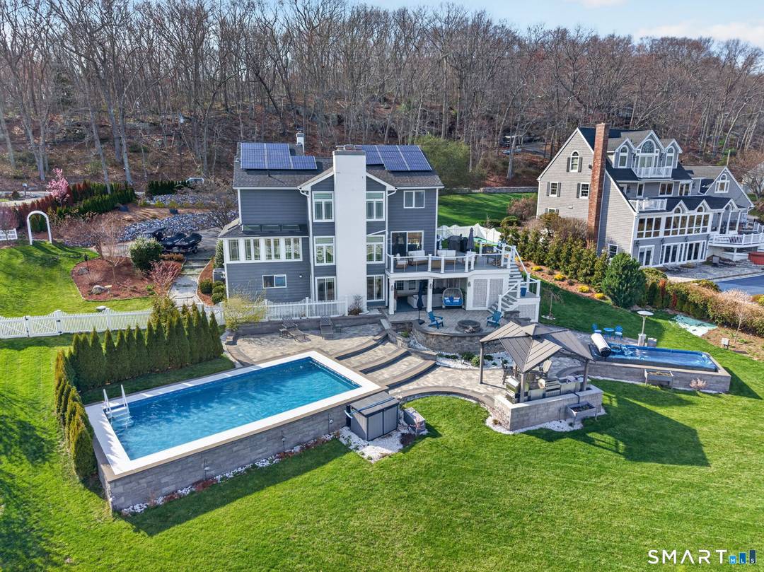 Spectacular Direct Waterfront Retreat on Smith Cove in Niantic.