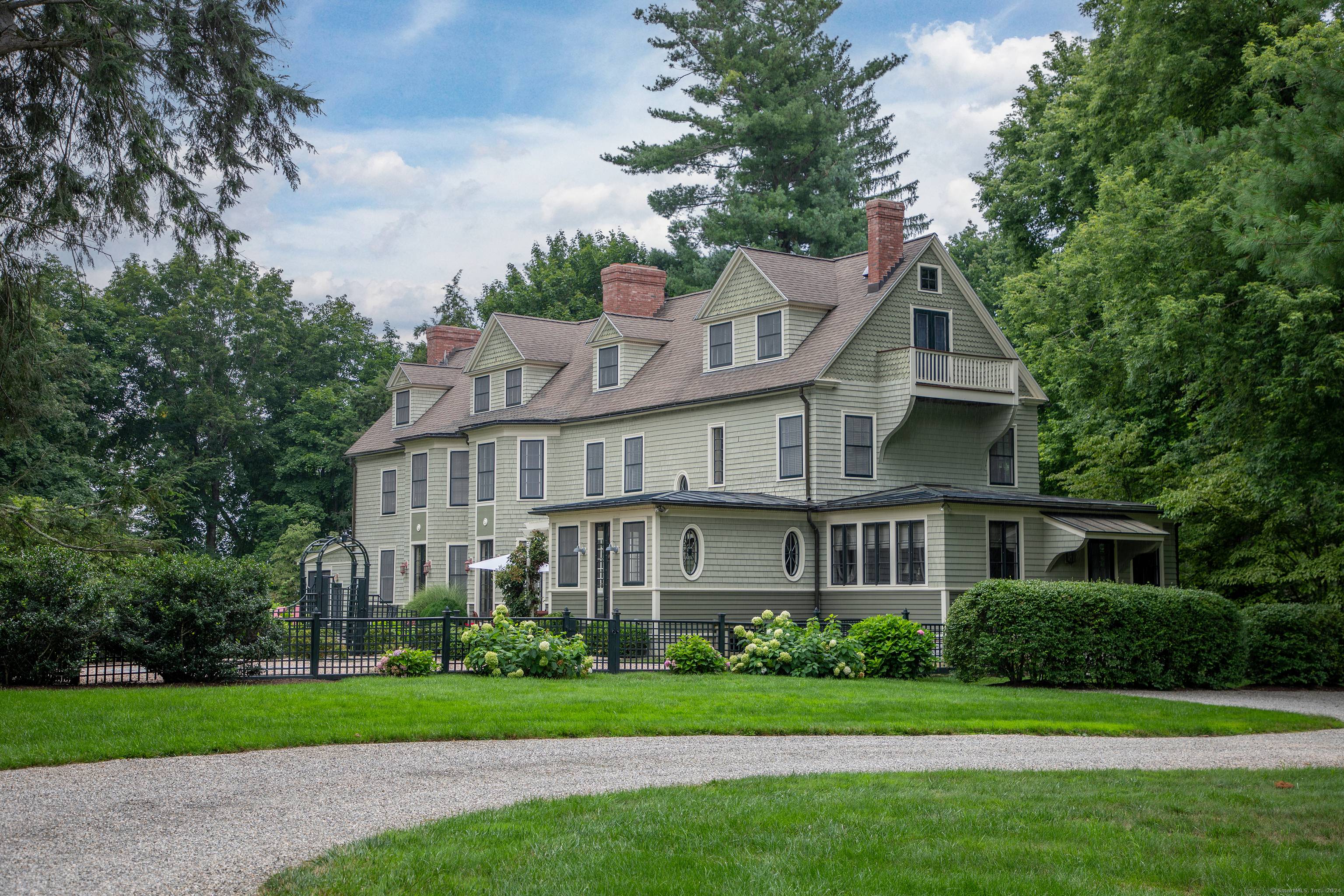 1880's perfection, a true rare find in the heart of Sharon, CT.