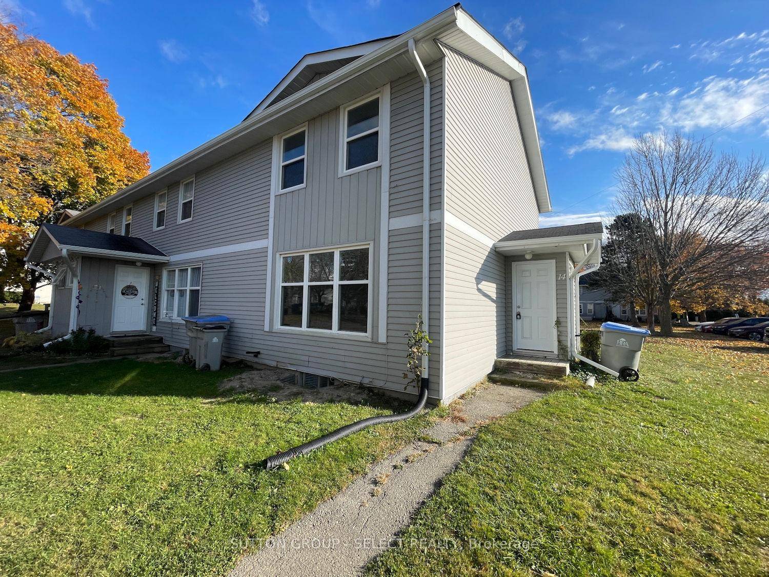 3 bedroom, end unit with a south facing backyard.