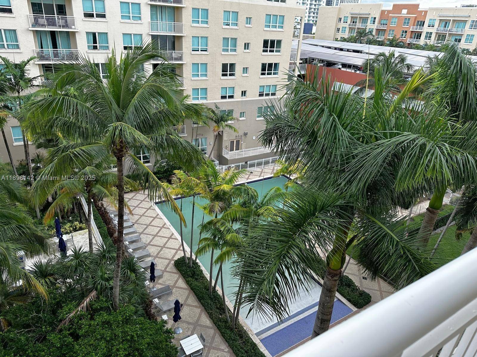 Most spacious 1 bedroom apartment and overlooking the pool area at Cite Condo.