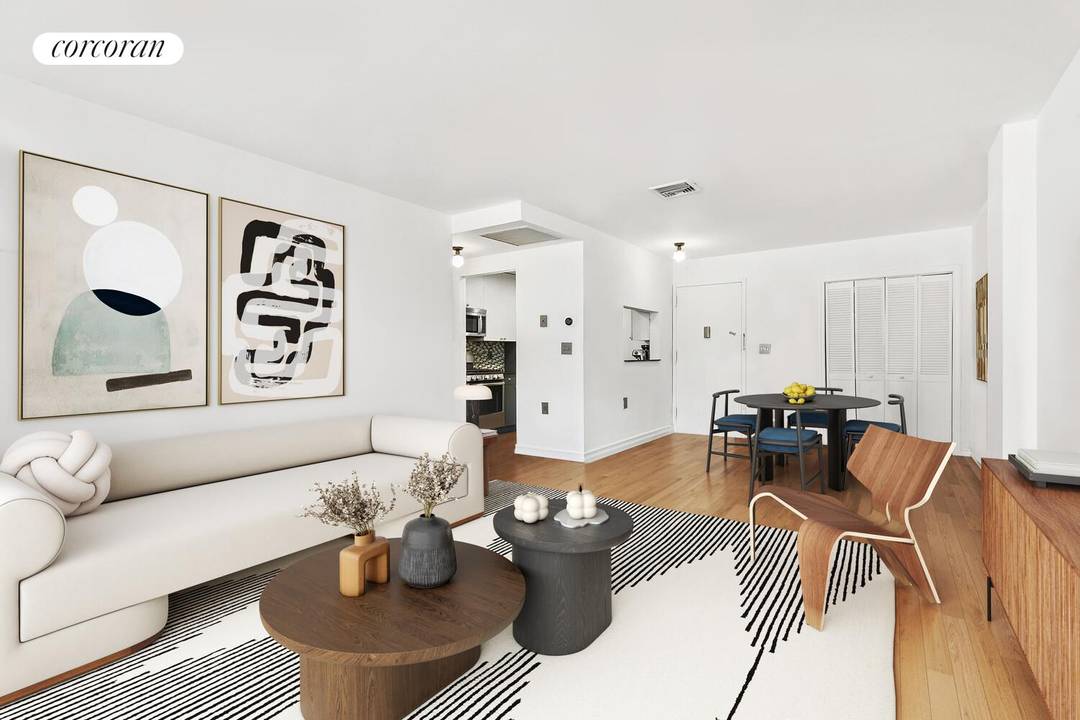 Welcome to residence 2A at 609 Myrtle Avenue, a spacious 2 bedroom, 2 bathroom condominium with an over 1, 000 square foot private terrace, nestled in the vibrant Bedford Stuyvesant ...