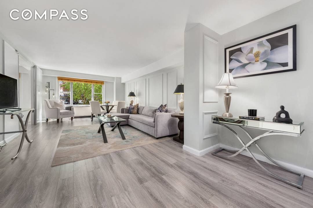 This spacious, sunny alcove studio in Murray Hill welcomes you with large east facing windows that fill the space with natural light.