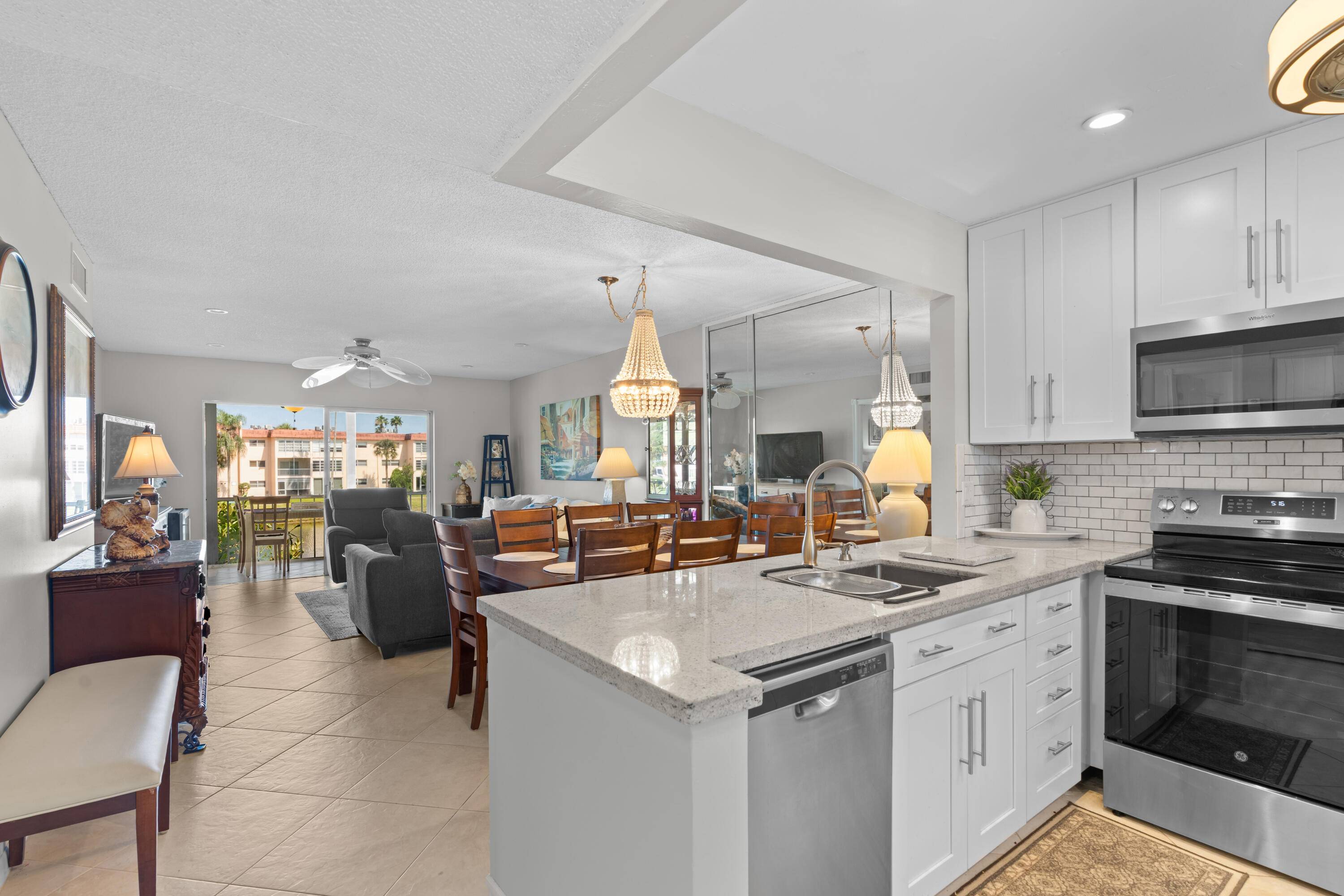 This magnificently decorated, upgraded and excellently maintained unit has everything you could wish for and more.