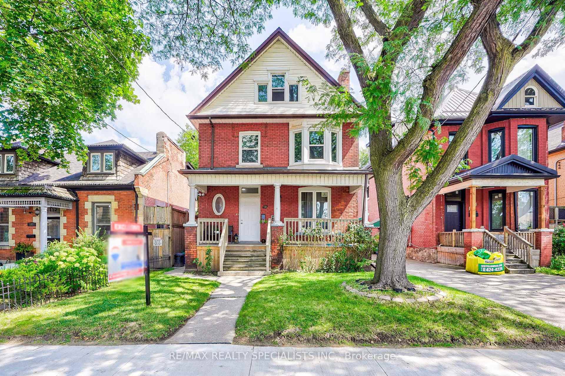 Nestled In Hamilton's Vibrant Core, This Beautifully Maintained, Century Old 2 1 2 Storey Detached Property Offers An Exceptional Investment Opportunity.