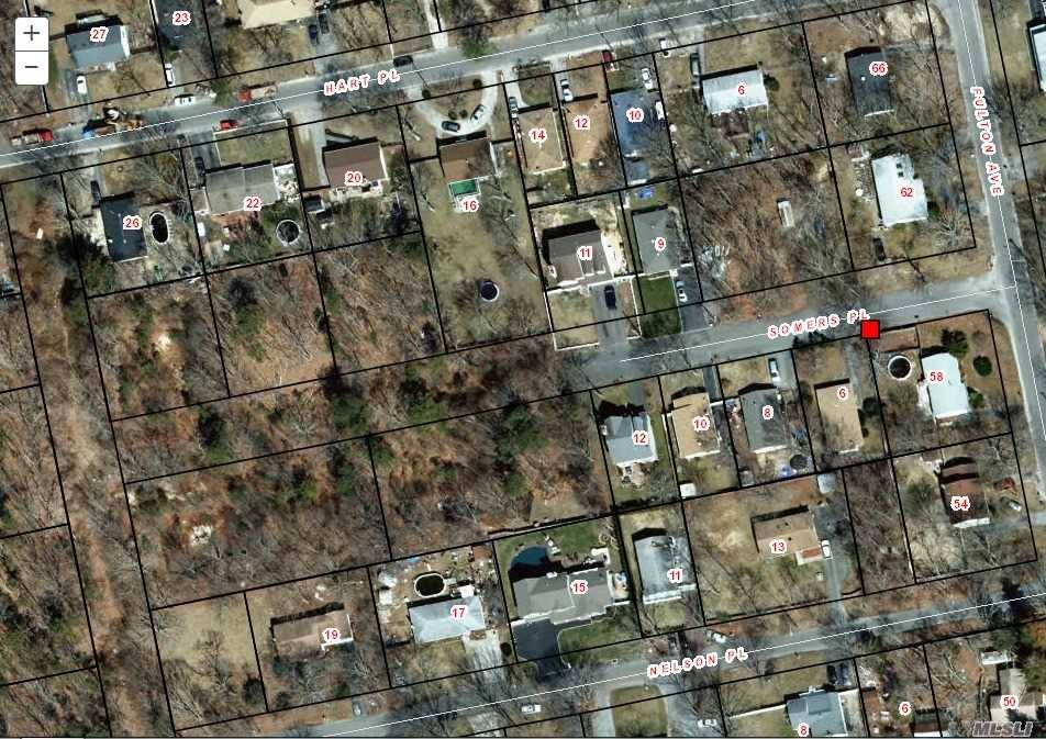 ! Large Lot South On Somers Place.