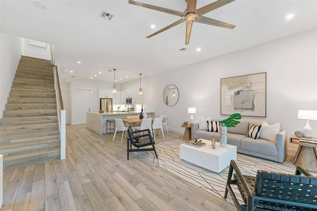 Newly constructed duplex, each side 3 2.