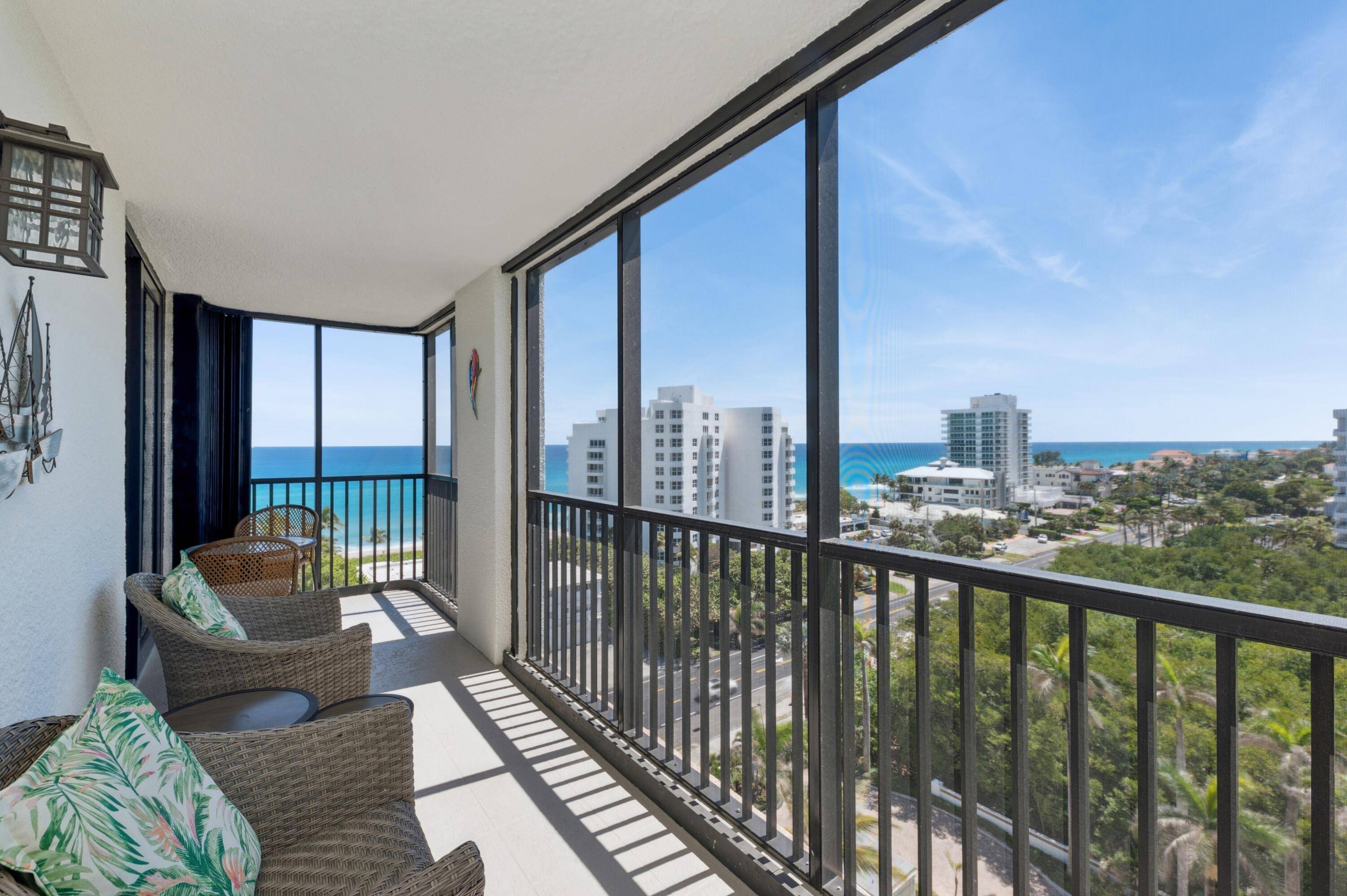 SPECTACULAR CORNER UNIT IN CORONADO OF HIGHLAND BEACH !