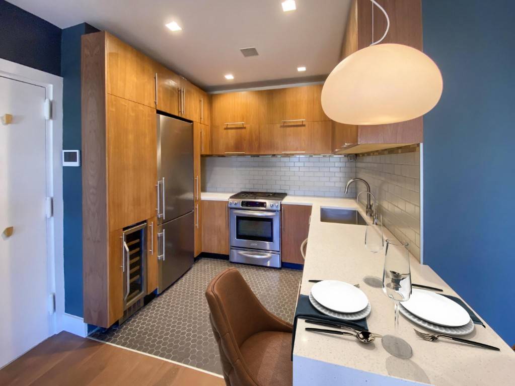 Cheerfully Updated and Move in Ready with smart home automation, 2 bedroom, 1 bath in a small, well maintained, pet friendly co op, just one block from PS 107, in ...