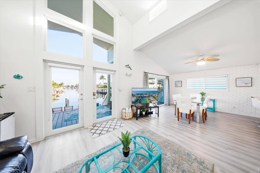 Rare opportunity to own a legal duplex being sold as A Single Family Home in the heart of Key Colony Beach in the beautiful Florida Keys.