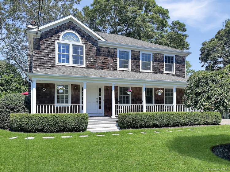 Escape to the heart of the North Fork in this beautiful, spacious four bedroom home, perfectly designed for cozy gatherings and year round hosting.