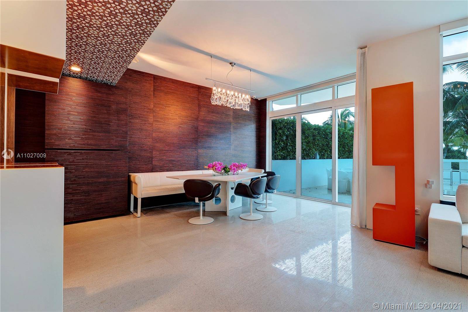A rare and amazing fully furnished 4 level corner Townhouse with unobstructed Ocean View.