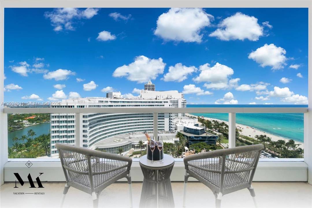 Experience luxury living with vacation style amenities in this stunning Junior Suite at the iconic Fontainebleau Miami Beach.