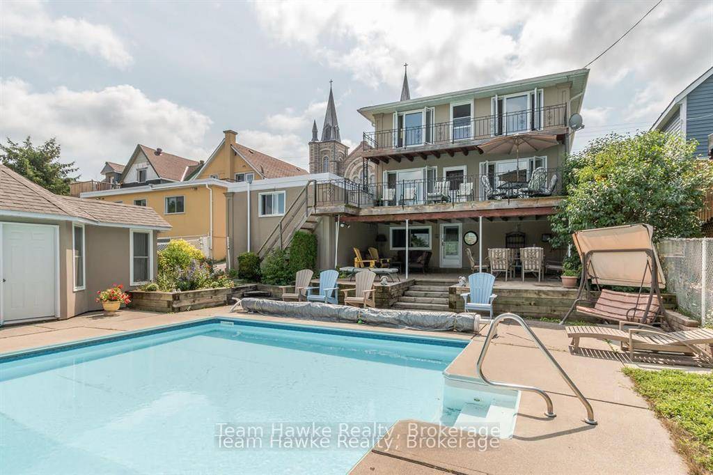 This unique well built home screams yours, mine, ours and in laws.