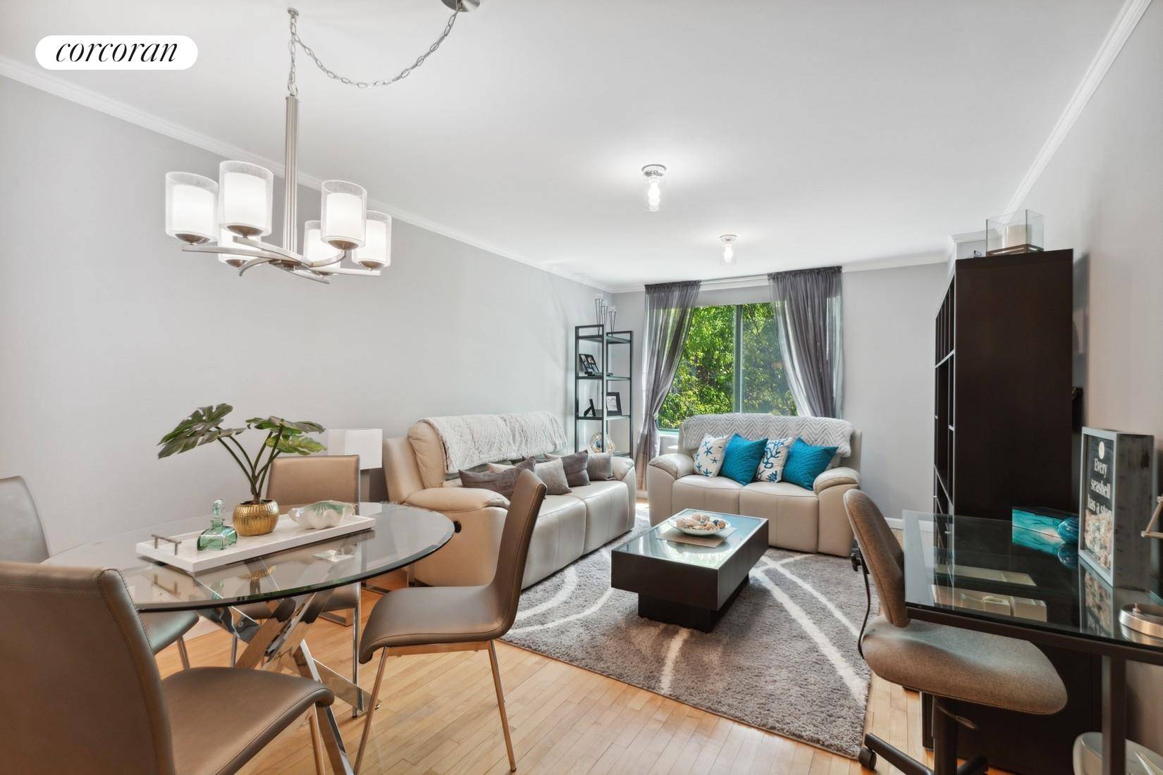 Perfectly proportioned, sunny, 1 bedroom with washer dryer now available for purchase at The Regatta Condominium.