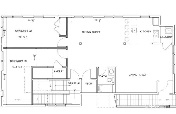 Spacious, fully furnished 2nd floor apartment located in the heart of downtown Madison.
