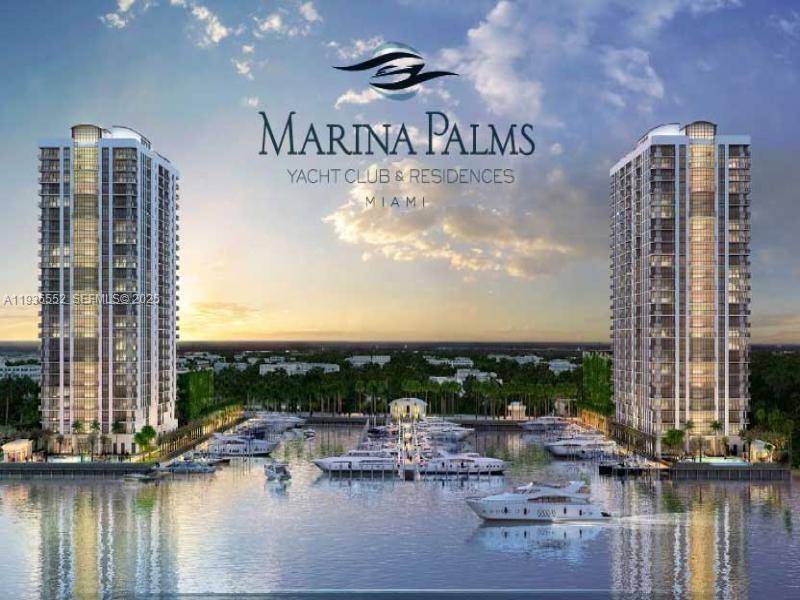 This distinguished luxury residence is situated in the Marina Palms North Tower, a premier condominium and yacht club developed in 2015 to the highest standards of design and construction.