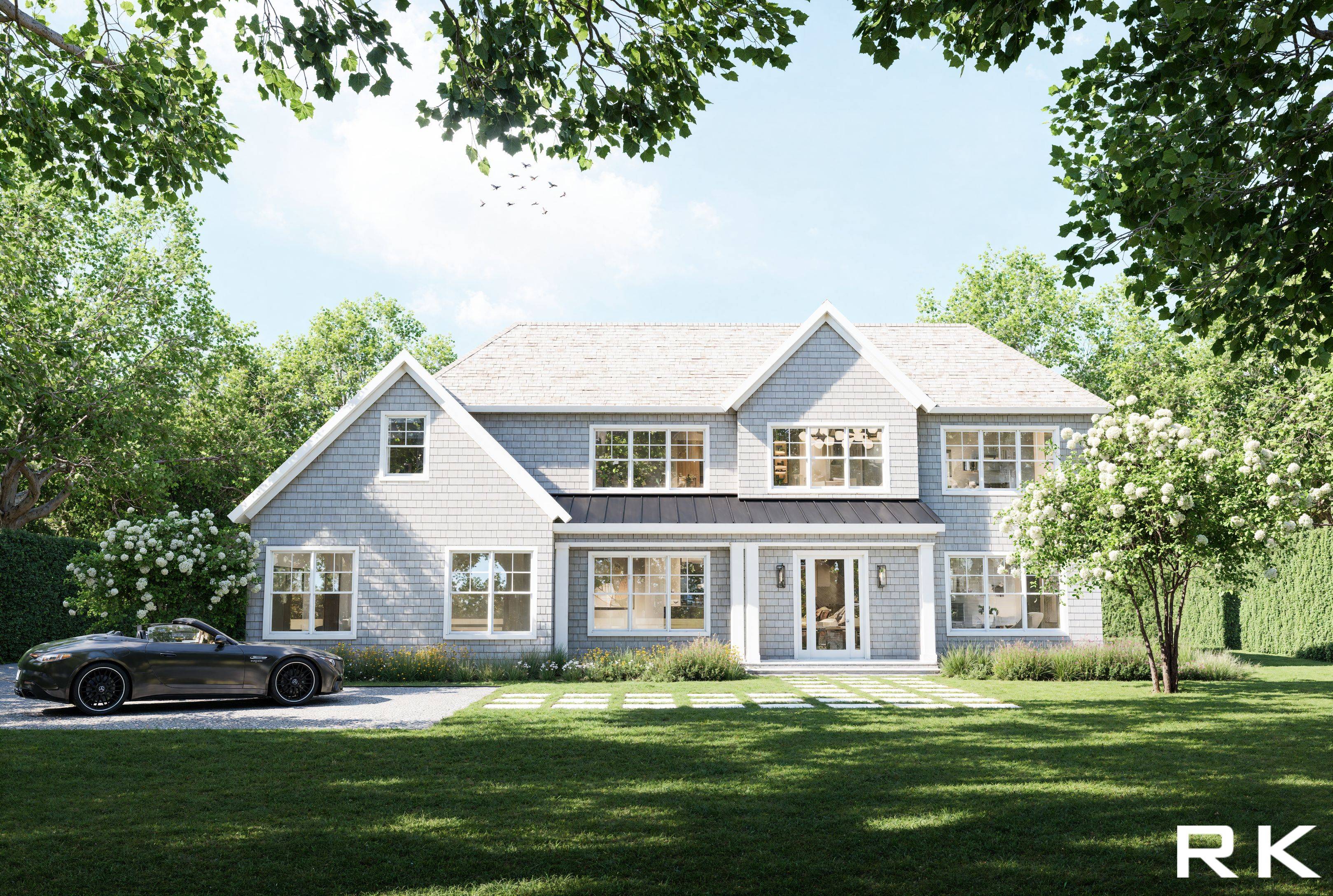 New Construction on the Fringe of Southampton Village