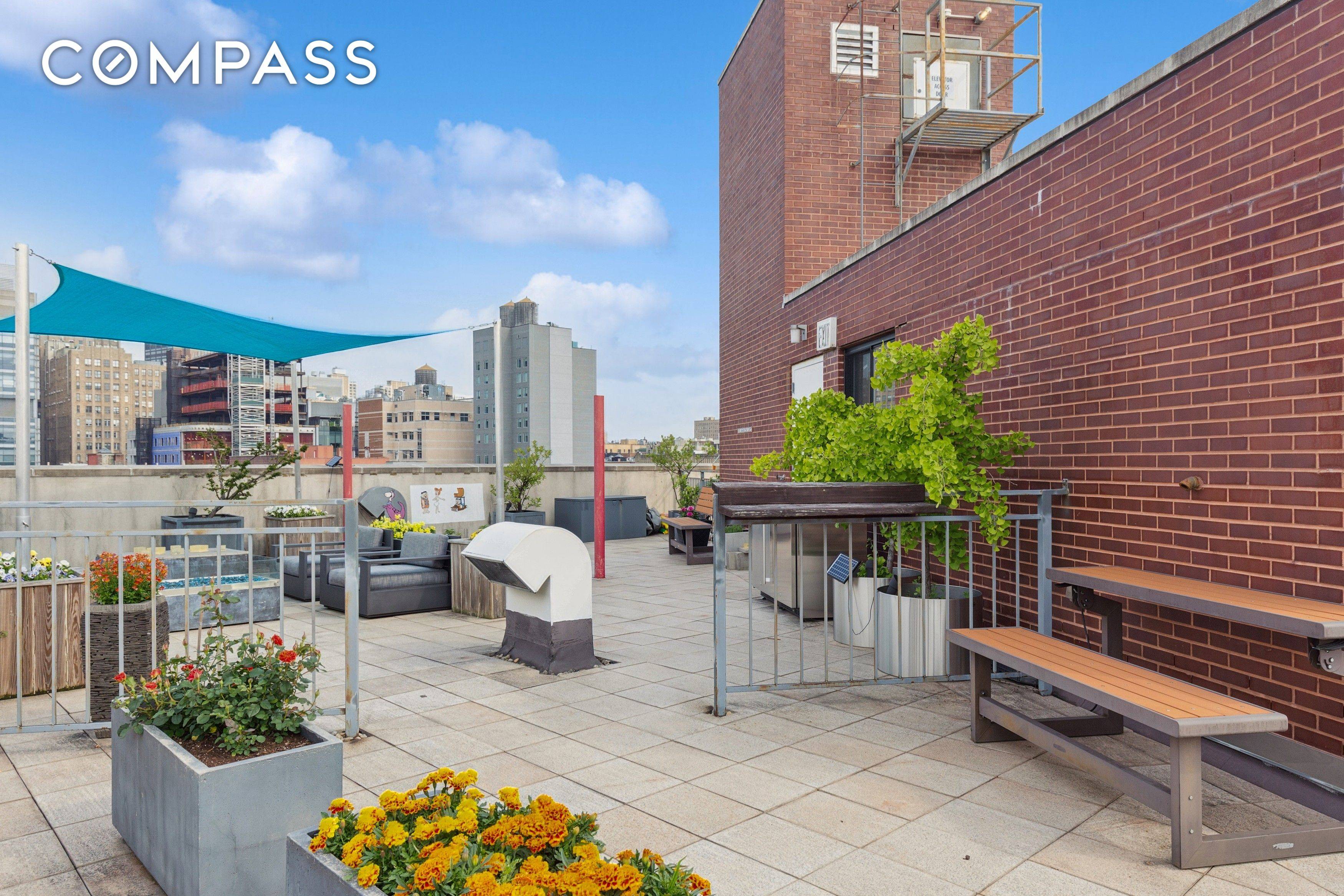UPTOWN S LARGEST PRIVATE TERRACE AWAITS We are excited to introduce this rare offering in Upper Manhattan.
