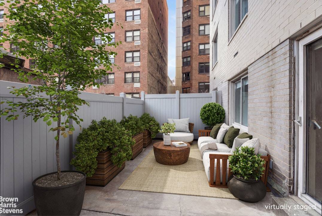A rare opportunity to own expansive square footage and private outdoor space on the Upper East Side.
