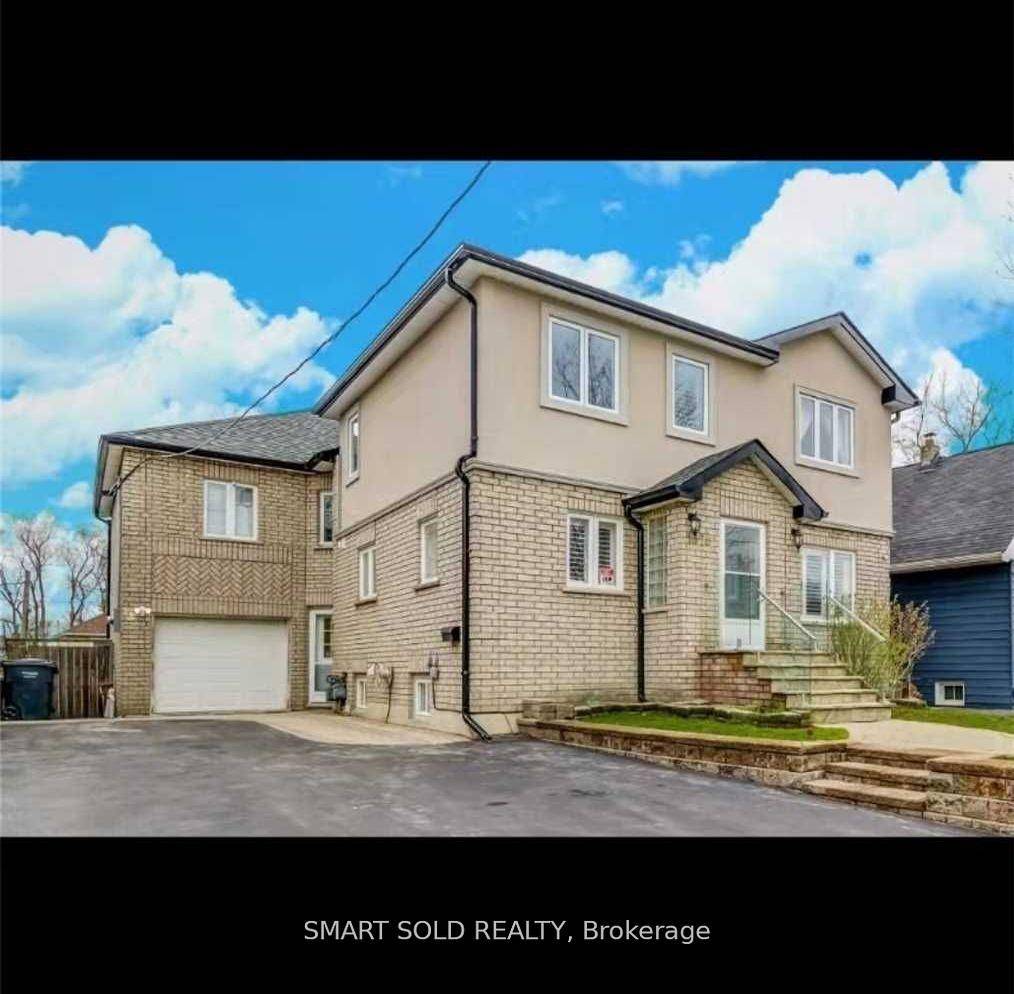Spacious basement apartment with separate entrance for lease, featuring 2 bedrooms, 1 bathroom, and 1 parking spot.