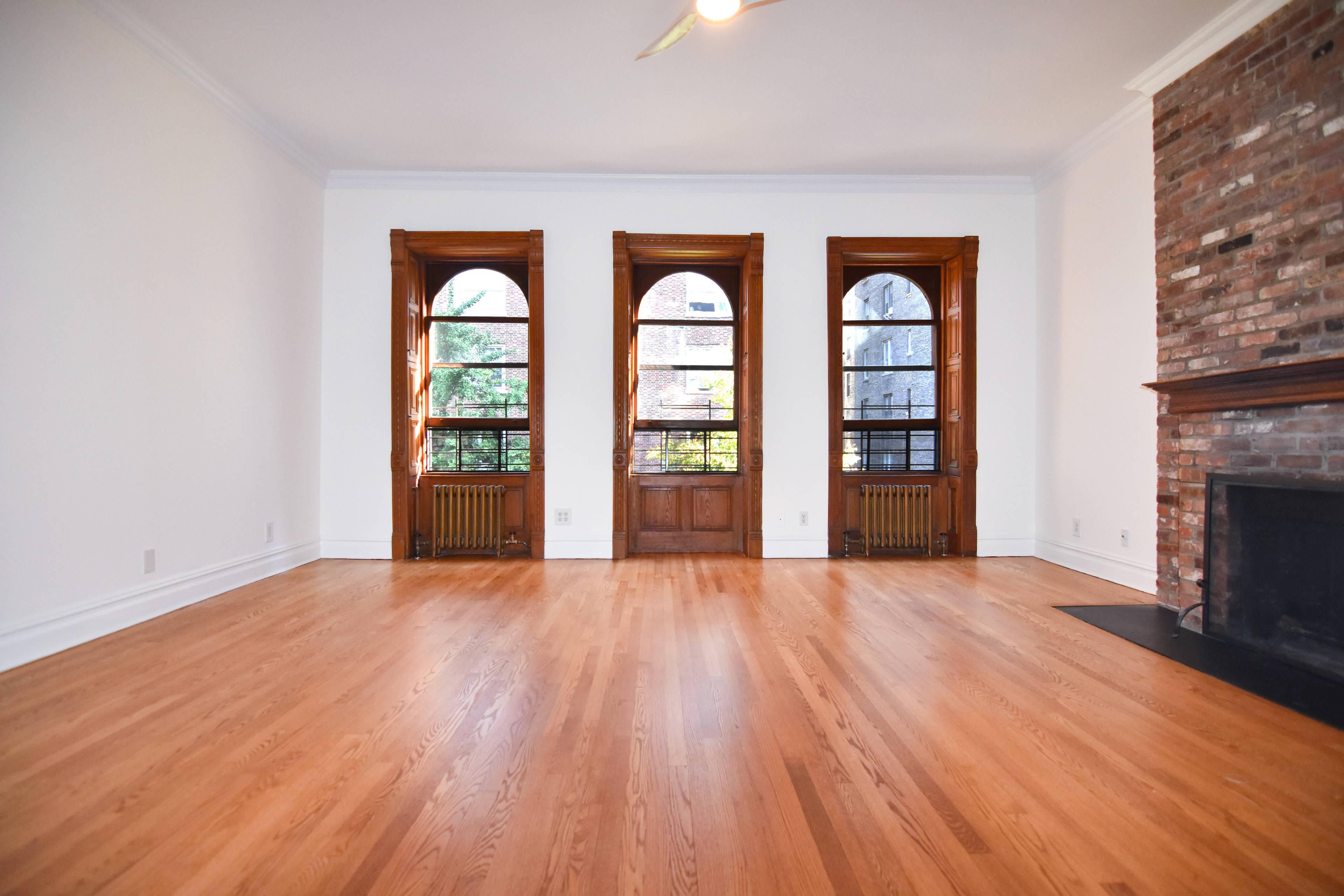 This fabulous three bedroom, two bath penthouse sits atop a historic 19th century mansion on a quiet, tree lined block in the heart of the Upper West Side.