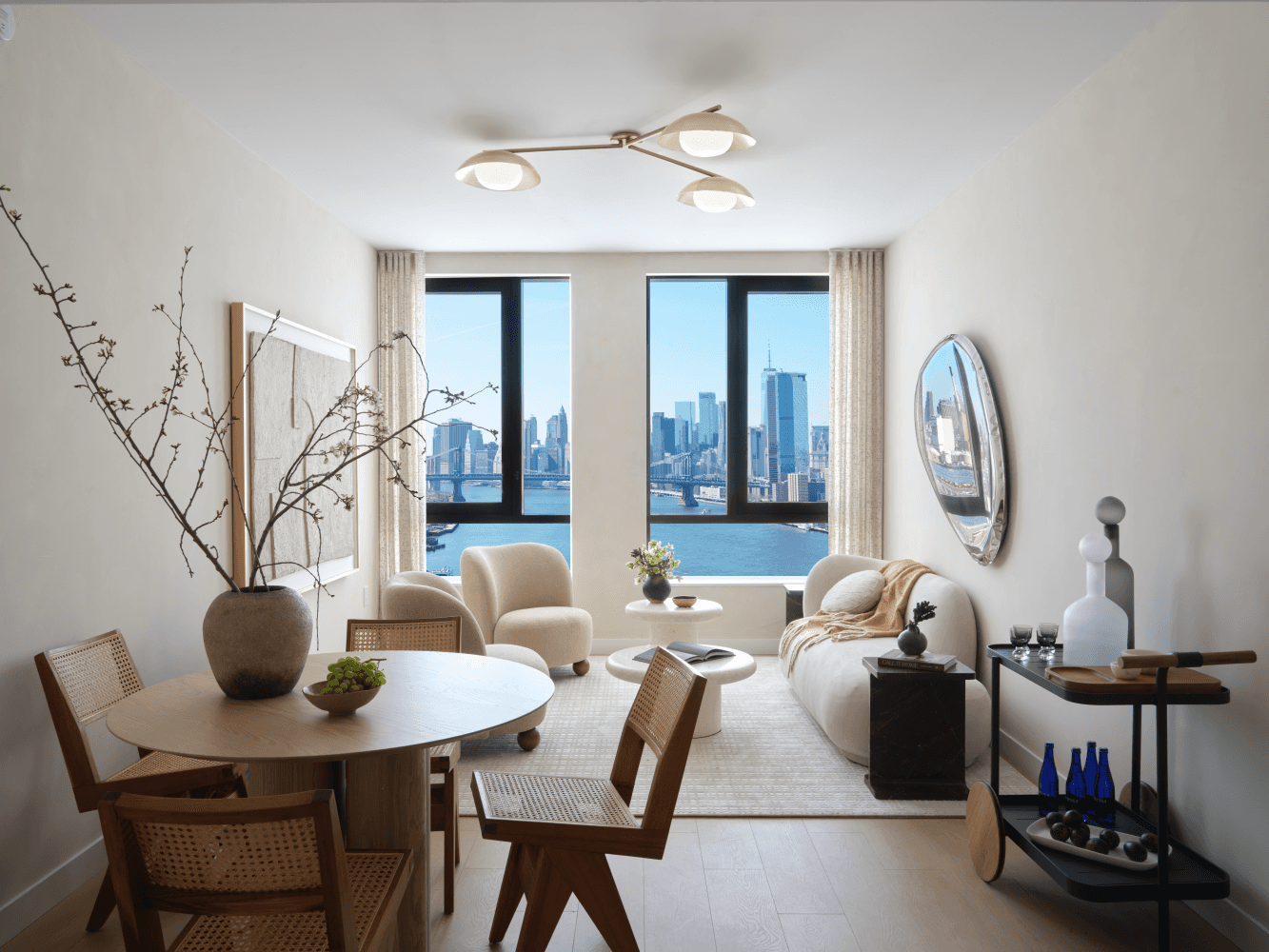 Spacious One Bedroom with stunning natural light located directly on the East River waterfront.