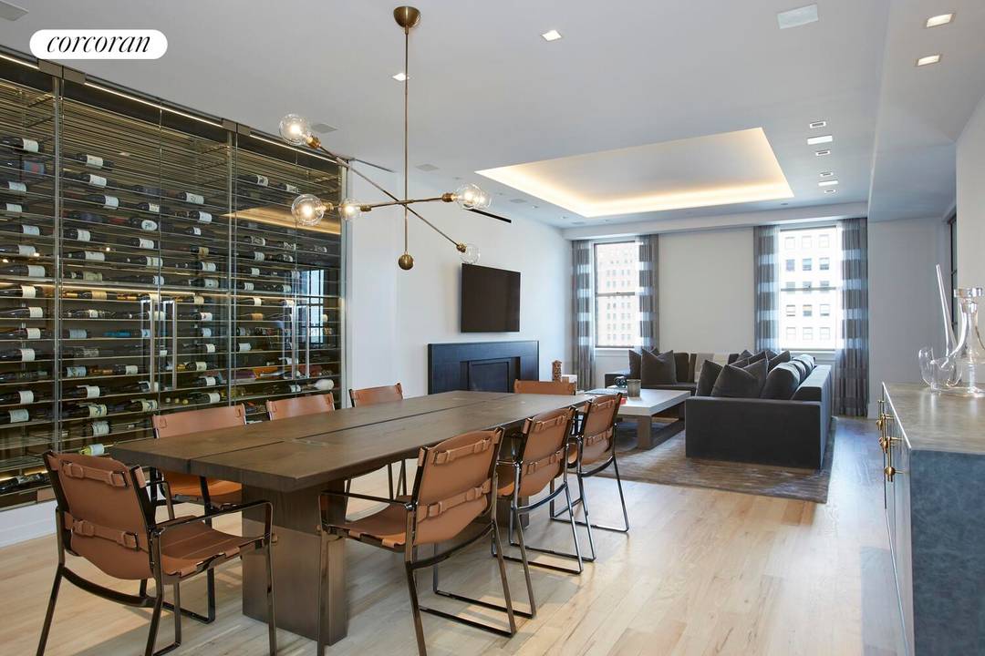 STUNNING RENOVATION IN RARE TOP FLOOR TRIBECA CONDO !