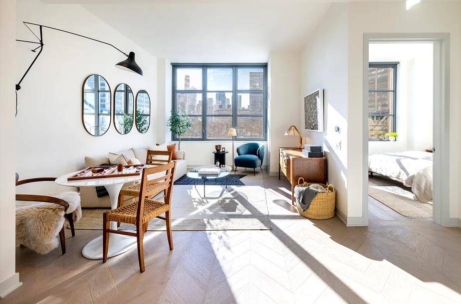 Residence 2J at Front amp ; York is a thoughtfully designed one bedroom condominium located at 115 York Street in the heart of DUMBO.