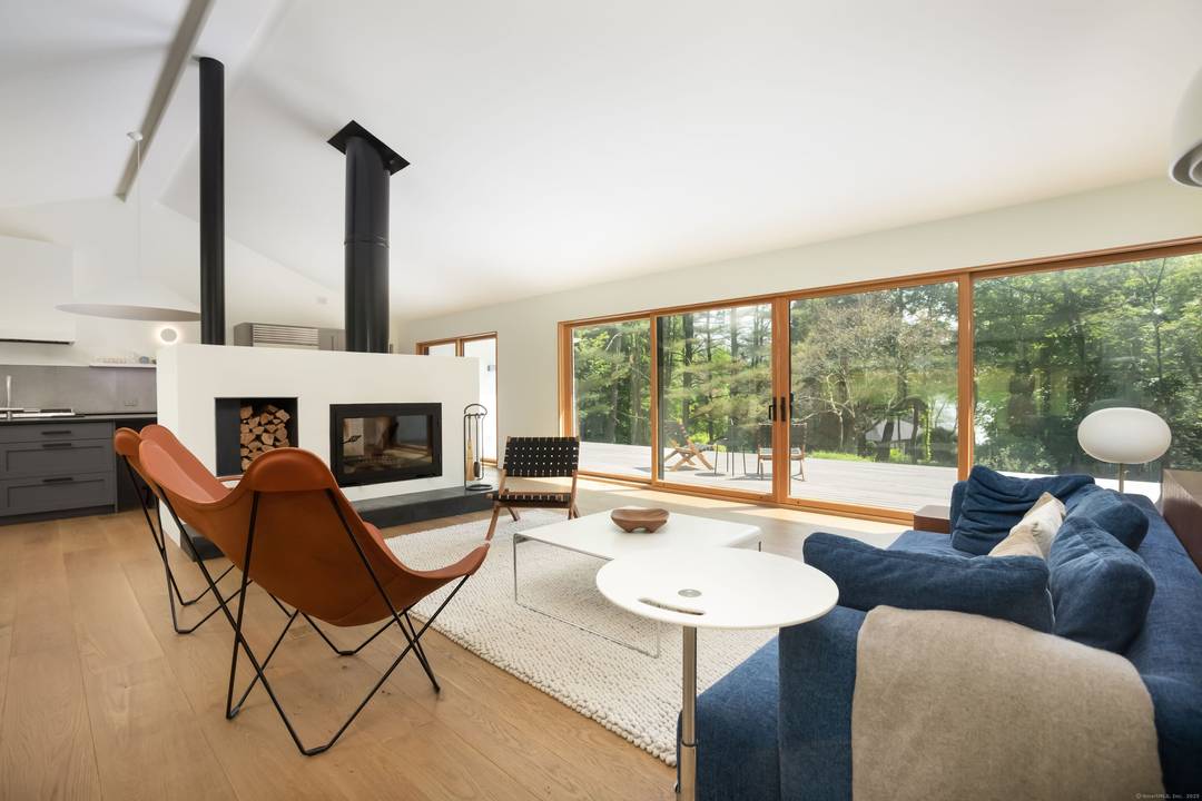 Clean lines and easy living go hand in hand in this modern renovation.